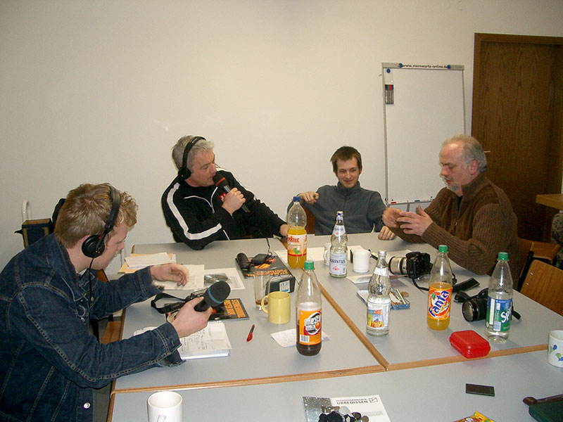 Radio Bielefeld in der Sternwarte